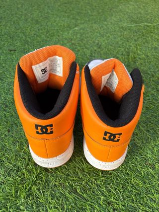 Zapatillas DC Shoes Talla 37 Naranja Blanco