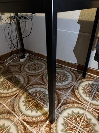 Mesa/Escritorio Negra Ikea Tarendo