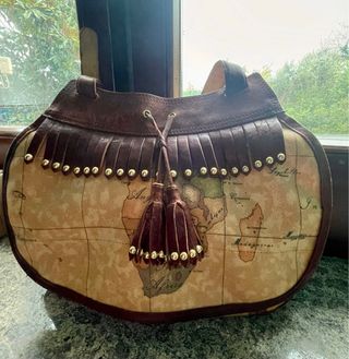 Borsa Alviero Martini tracolla mappa