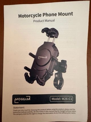 Soporte Manillar MOGGAM para Móvil