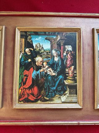 Cuadro artesanal 3 viñetas