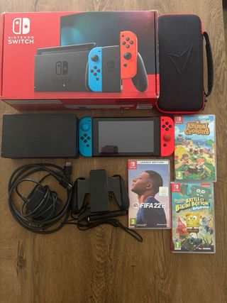 Nintendo Switch Azul y Rojo