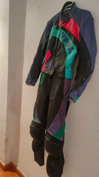 Mono de moto Uvex + pantalón extra