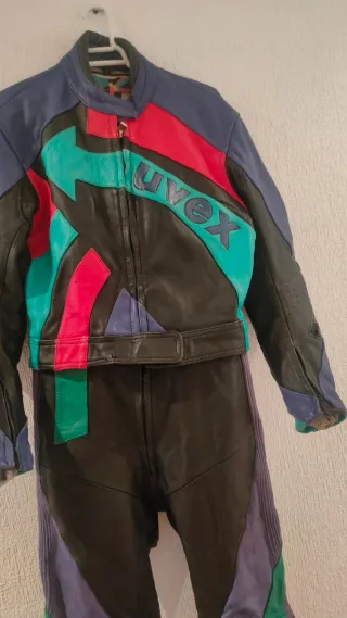 Mono de moto Uvex + pantalón extra