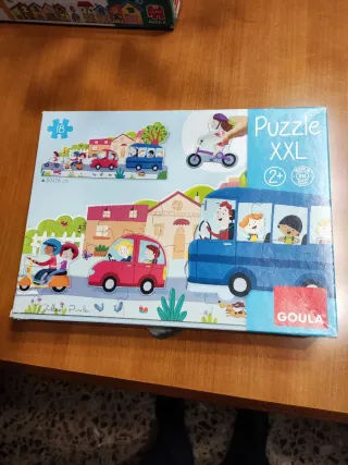 Puzzle XXL y Juego Happy Chickens Goula
