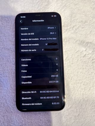 iPhone 12 Pro Max 256GB Nuevo Dorado