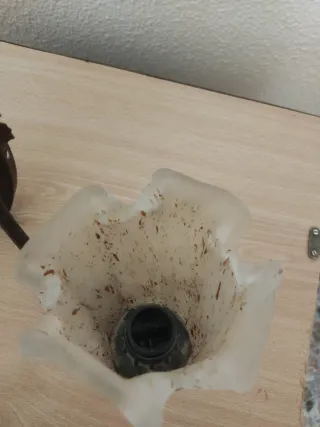 Aplique de pared metal y cristal