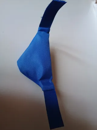 Marsupio polso Omnitel vintage blu