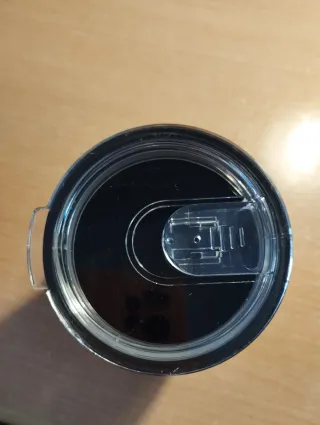 Vaso azul eTwinning metálico