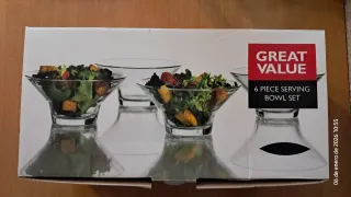 Set 6 Boles Great Value Cristal