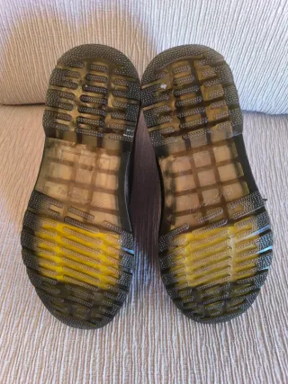 Botas del tipo de Dr. Martens azules