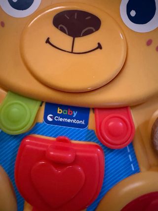 Juego Interactivo Bebé Oso Clementoni