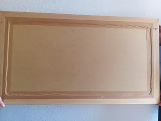 Cuadro-Marco marrón