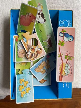Juego didáctico Mamá y sus pequeños