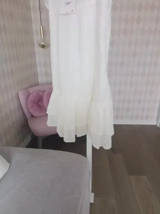 Vestido blanco tirantes S/36