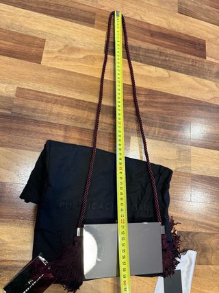 Bolso Joya Purificación Garcia Plata y Morado