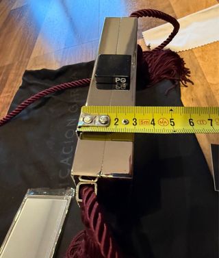 Bolso Joya Purificación Garcia Plata y Morado