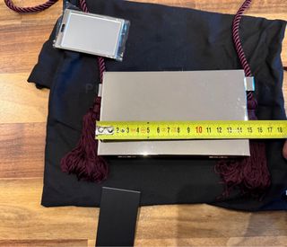 Bolso Joya Purificación Garcia Plata y Morado