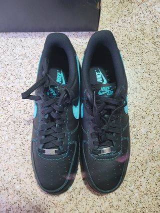 Nike Air Force 1 LV8 Negro/Turquesa