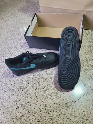 Nike Air Force 1 LV8 Negro/Turquesa