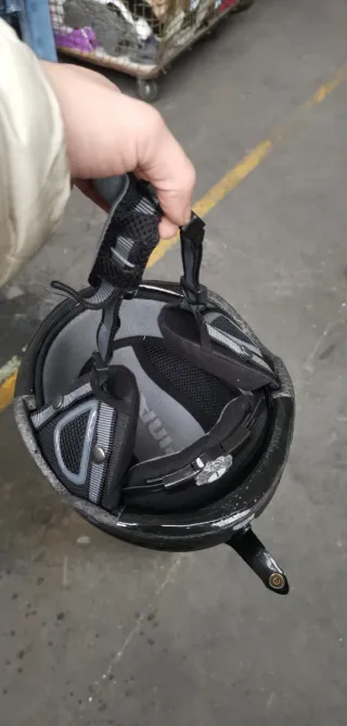 Casco sci Alpina nero