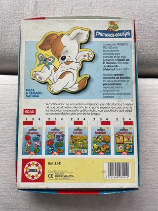 Juego de puzzles Chiquitines Educa