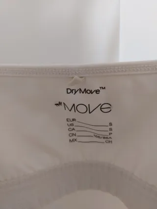 Musculosa blanca tirantes regulables talle S