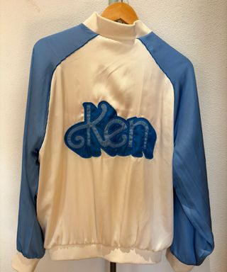 Chaqueta Bomber Satinada Reversible ZARA Barbie