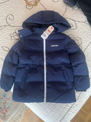 Abrigo Levi's niña azul Talla 5A 110cms