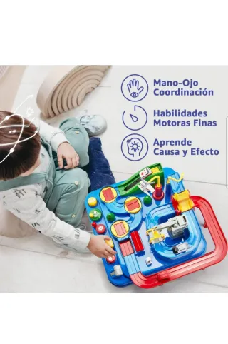 Pista de coches de juguete