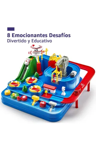 Pista de coches de juguete