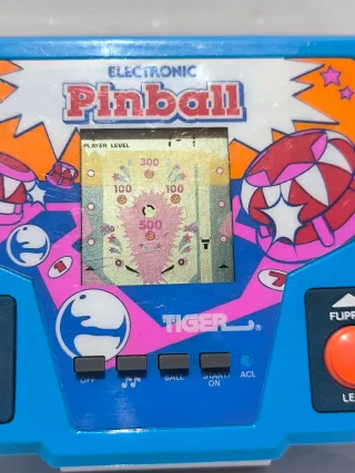 Consola Pinball Electrónica Tiger Azul