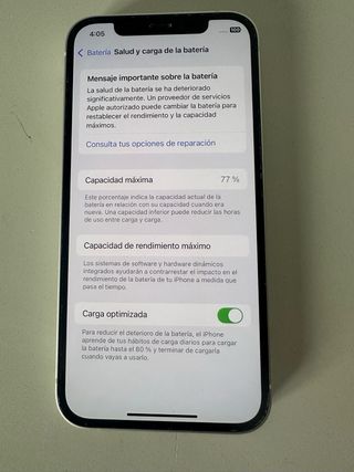 iPhone 12 Blanco 128GB con caja original