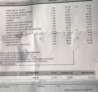 Kymco Superdink 300i acepto cambios moto enduro