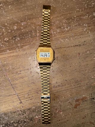 Casio A168 Dorado