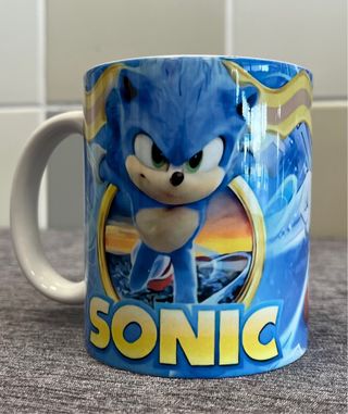 Caneca Sonic Sublimada Cerâmica