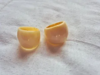 Lote Anillos de Hueso Marfil, Pulseras de la INDIA