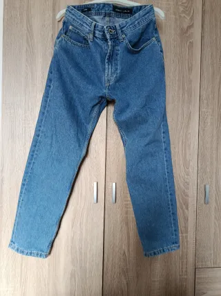 Jeans rectos azules