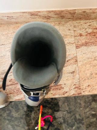 Botas de Ski Plata y Azul