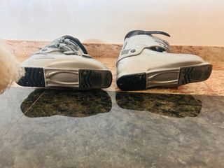 Botas de Ski Plata y Azul