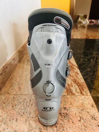 Botas de Ski Plata y Azul