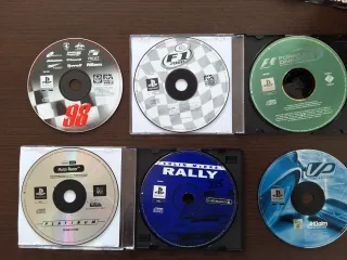 Juegos PS1 Carreras: F1 2000, Colin McRae Rally