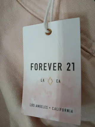 Cazadora Forever 21 Rosa