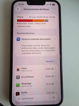 iPhone 14 Negro 128gb