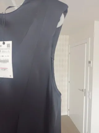 Vestido Zara Negro Talla M