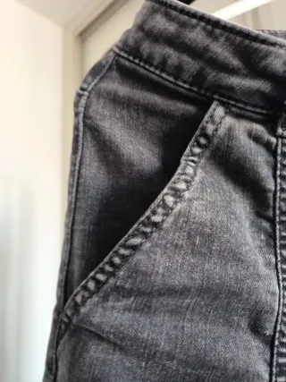 Pantalón Calzedonia Talla S/M Gris Elástico