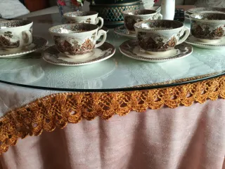 Juego 6 Tazas Té La Cartuja Sevilla