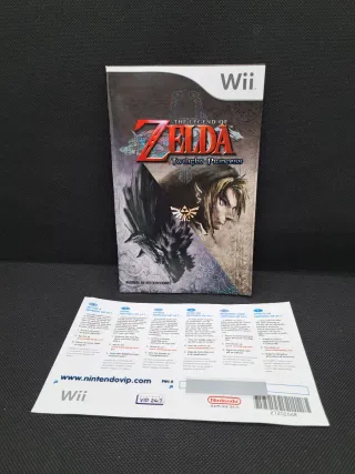 Zelda Twilight Princess Wii Completo PAL