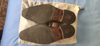 Zapatos de piel marrones