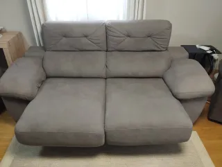 Sofá de 3 plazas gris